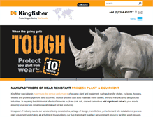 Tablet Screenshot of kingfisher-industrial.com